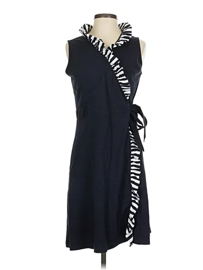 Pre-owned Duffield Lane Casual Dress In Blue