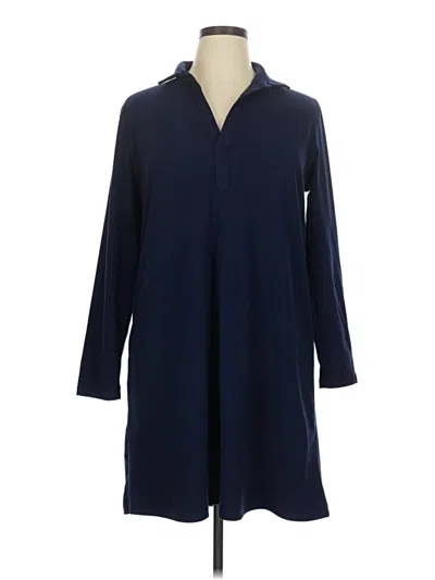 Pre-owned Duffield Lane Casual Dress In Blue