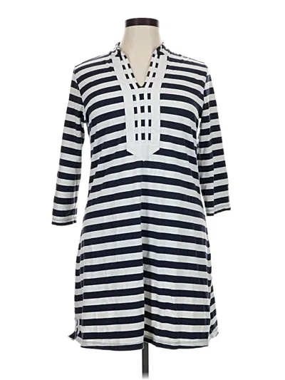 Pre-owned Duffield Lane Casual Dress In Blue