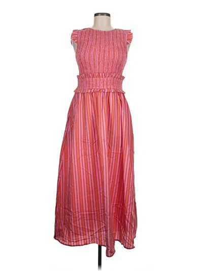 Pre-owned Duffield Lane Casual Dress In Pink