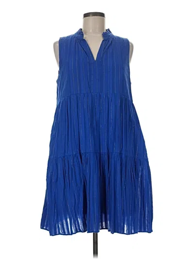 Pre-owned Duffield Lane Cocktail Dress In Blue