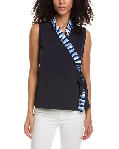Duffield Lane Coldwater Top In Navy