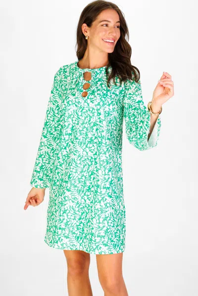 Duffield Lane Corinna Dress In Mint Meadows