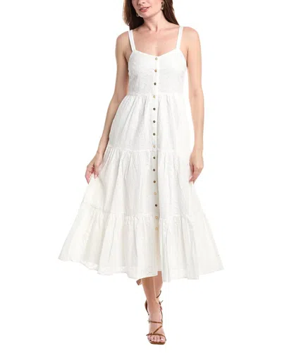 Duffield Lane Duxbury Maxi Dress In White