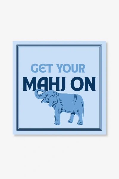 Duffield Lane Elephant Mahjong Cocktail Napkins