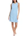 Duffield Lane Eliza Shift Dress In Blue