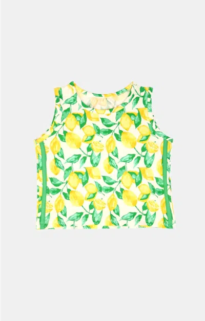 Duffield Lane Kids' Girls Amalia Tank In Lemonade