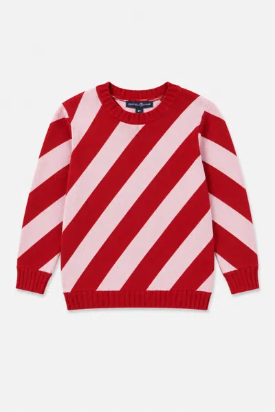 Duffield Lane Girls Love Stripe Sweater