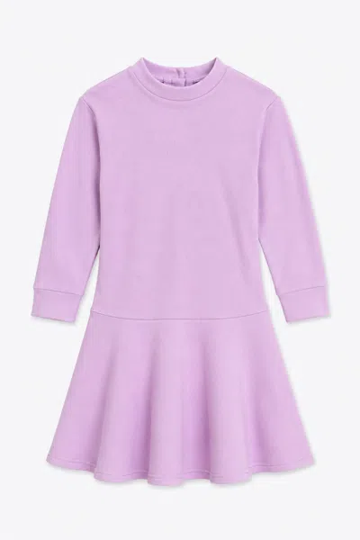 Duffield Lane Kids' Girls Margie Dress In Lilac Supersoft