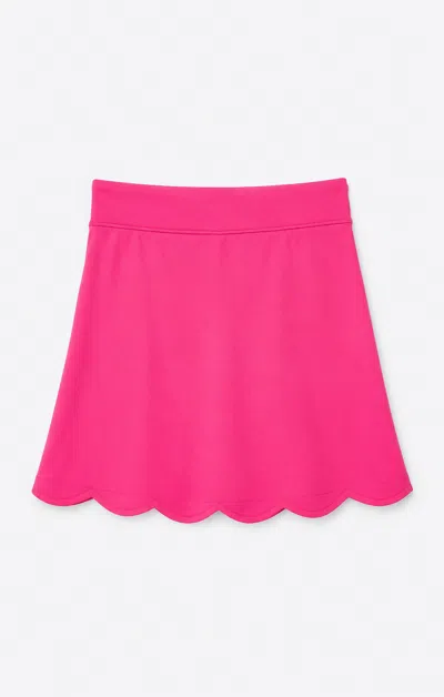 Duffield Lane Kids' Girls Pique Sylvie Skort In Pink