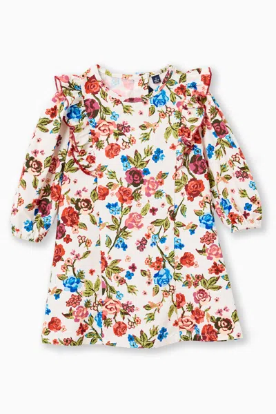 Duffield Lane Kids' Girls Thea Dress In Purple