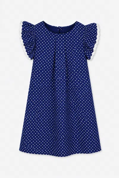 Duffield Lane Kids' Girls Wila Dress In Blue