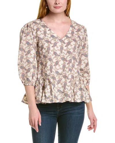 Duffield Lane Heidi Top In Brown