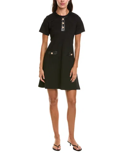 Duffield Lane Hill A-line Dress In Black
