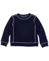 Duffield Lane Hollis Pullover In Blue