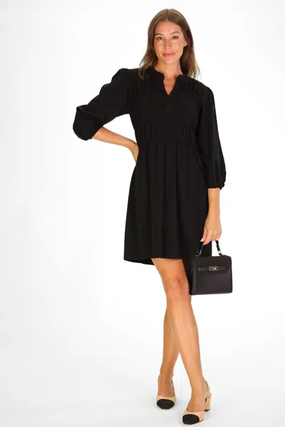 Duffield Lane Hyacinth Dress In Black