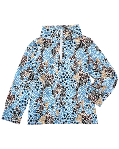 Duffield Lane Jax 1/4-zip In Blue