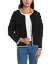 Duffield Lane Jenny Wool-blend Jacket In Multi