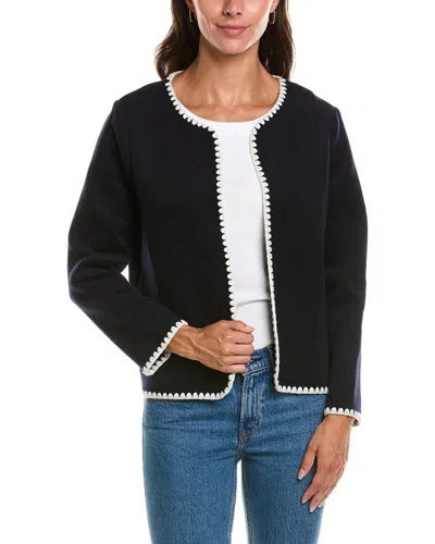Duffield Lane Jenny Wool-blend Jacket In Multi