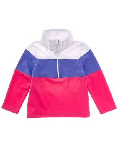Duffield Lane Joey 1/2-zip Pullover In Multi
