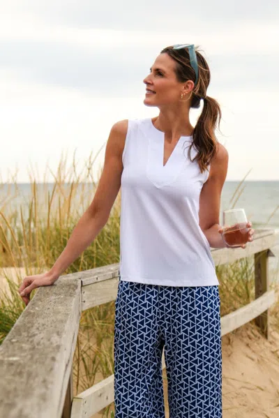 Duffield Lane Juno Top In White