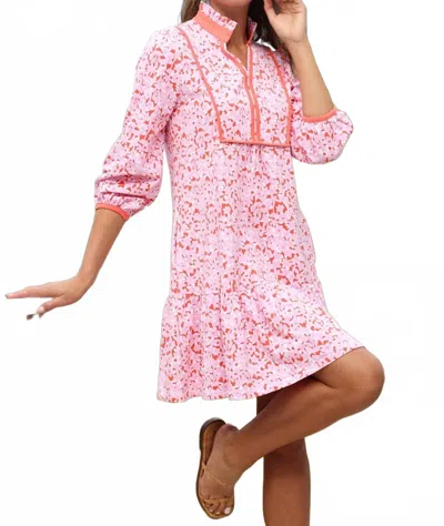Duffield Lane Katie Dress In Pink Bouquet