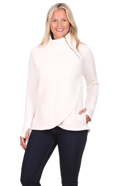 Duffield Lane Lexington Sweatshirt In Cream