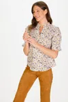 Duffield Lane Marlow Top In Ditzy Cali