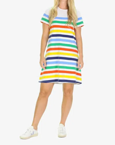 Duffield Lane Nadine Tee Dress In Multi