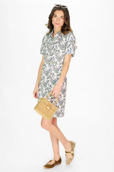 Duffield Lane Palmer Polo Dress In Briar Mist