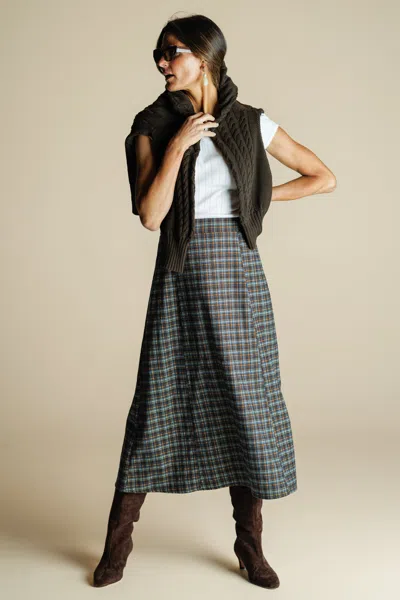 Duffield Lane Paloma Skirt In Multi
