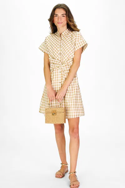 Duffield Lane Phoebe Dress In Neutral