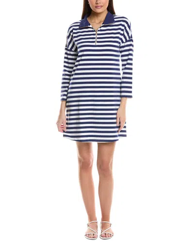 Duffield Lane Prescott Shift Dress In Blue