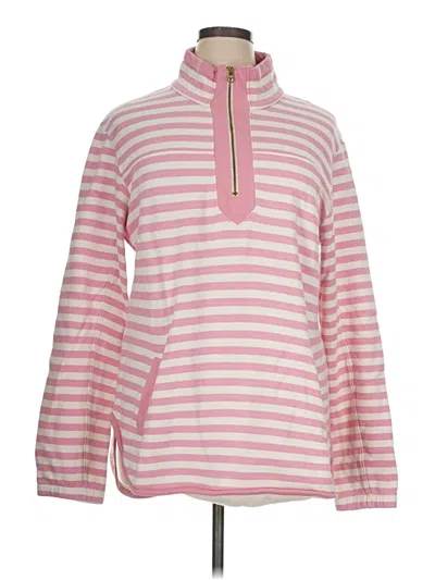 Pre-owned Duffield Lane Pullover Sweater In Pink