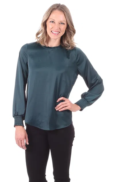 Duffield Lane Skylar Top In Forest