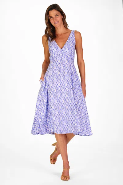 Duffield Lane Susan Dress In Dazzling Shells