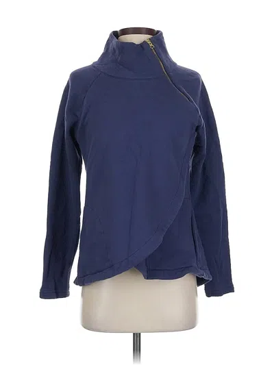 Pre-owned Duffield Lane Sweatshirt In Blue