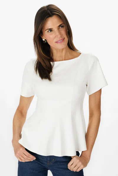 Duffield Lane Tate Top In White