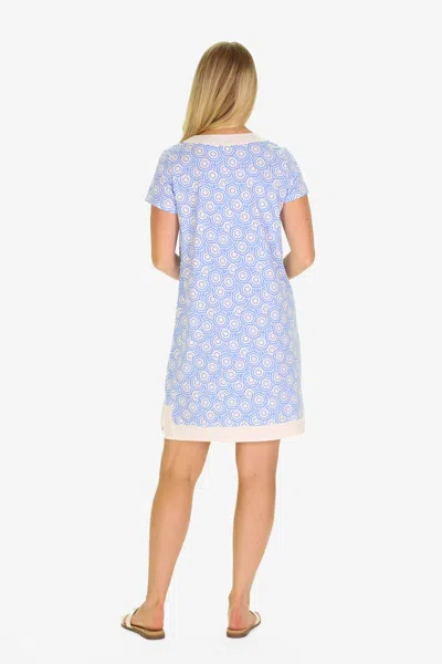 Duffield Lane The Active Shortie Kai In Umbrella Sky In Blue