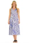 Duffield Lane The Kalina Dress In Blue Breeze In Multi