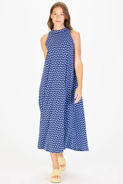 Duffield Lane The Lennox Dress In Summer Blues