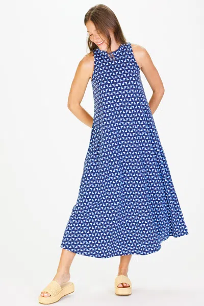 Duffield Lane The Lennox Dress In Summer Blues