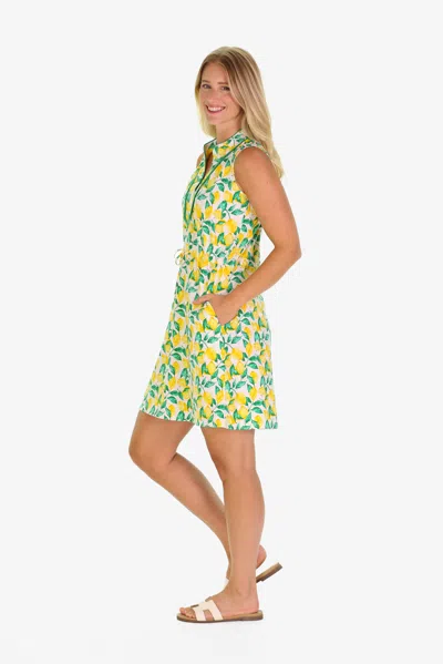 Duffield Lane The Lina Dress In Lemonade In Multi