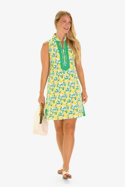 Duffield Lane The Mackinac Dress In Lemonade In Yellow