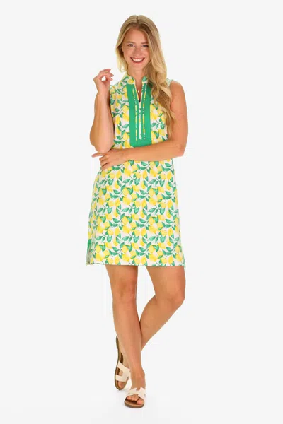 Duffield Lane The Mackinac Dress In Lemonade