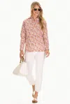 Duffield Lane The Savannah Tunic In Pink Floral