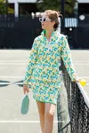 Duffield Lane The Suzanne Skort In Lemonade In Multi