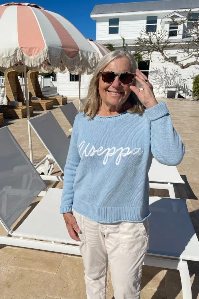 Duffield Lane Useppa Beach Crew Neck Sweater
