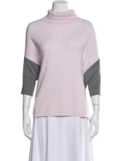 Pre-owned Duffy Cashmere Turtleneck Sweater In Multi