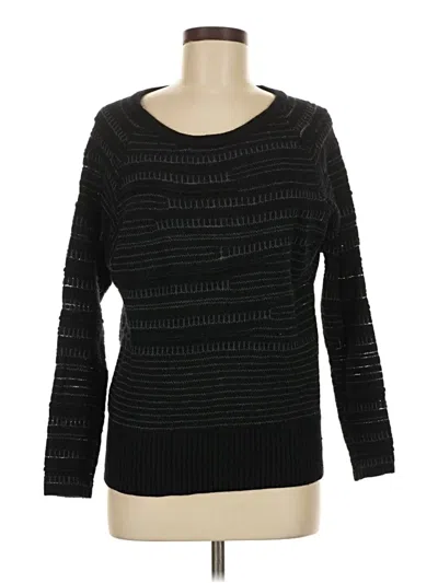 Pre-owned Duffy Pullover Sweater In Black